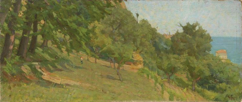 Luigi Gioli - Grotta a Mare Ligure