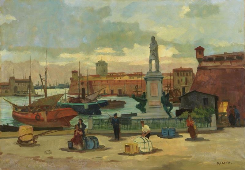 Renato Natali - Vecchia Livorno, i Quattro Mori