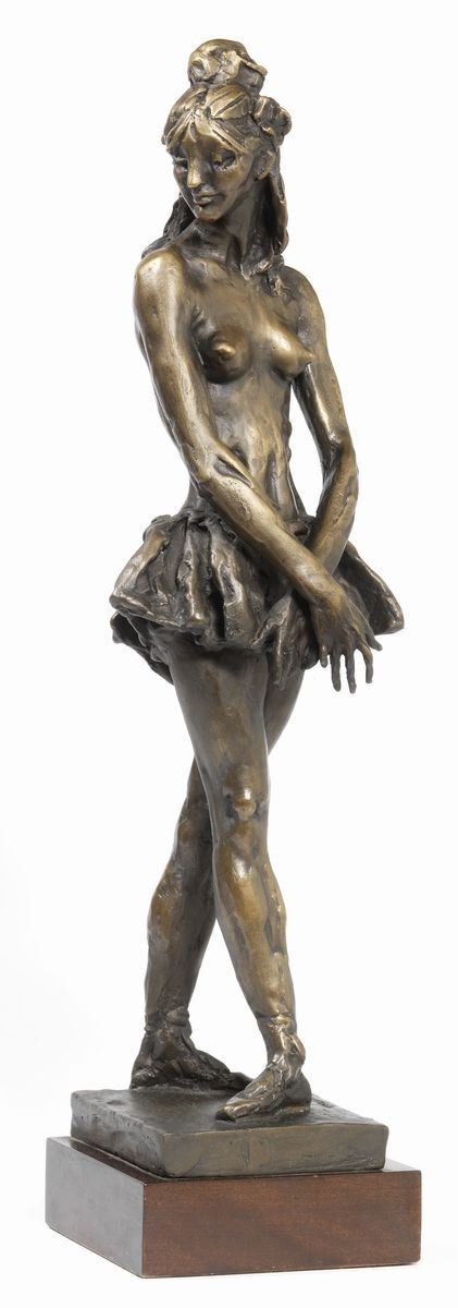 Francesco Messina : Danzatrice  - Scultura in bronzo, multiplo, es. 72/150 - Asta ARTE CONTEMPORANEA - I - Casa d'aste Farsettiarte