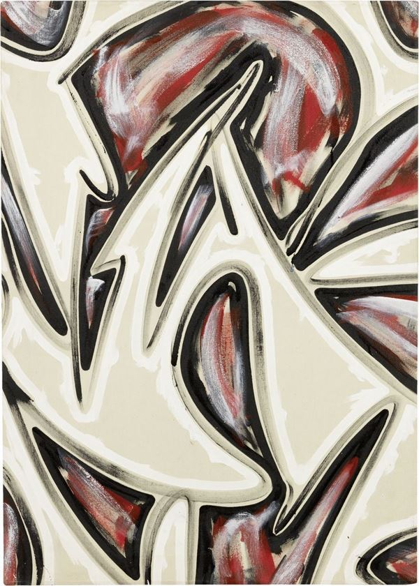 Gianni Asdrubali : Senza titolo  (1989)  - Olio su tela - Asta ARTE CONTEMPORANEA - I - Casa d'aste Farsettiarte
