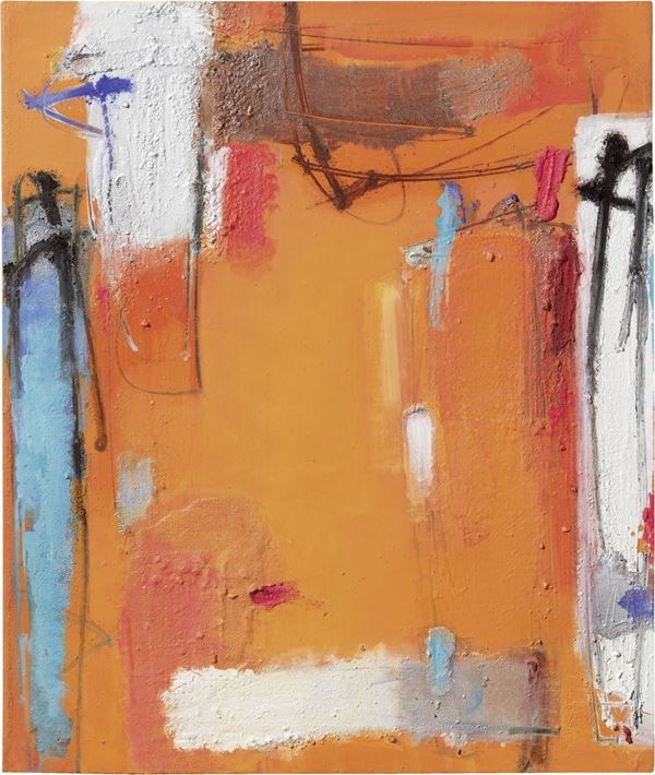 Enzo Esposito : Senza titolo  (2005)  - Olio e tecnica mista su tela - Asta ARTE CONTEMPORANEA - I - Casa d'aste Farsettiarte
