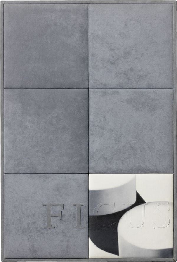 Thorsten Kirchhoff : Drugs for sleeping, ficus  (1992)  - Olio e tecnica mista su alcantara e tela tese su tavola - Asta ARTE CONTEMPORANEA - I - Casa d'aste Farsettiarte