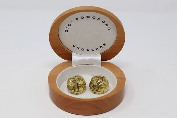 Gi&#242; Pomodoro - Orecchini in oro per Unoaerre