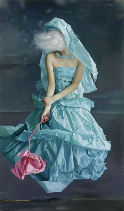 Blue Paper Bride-dream