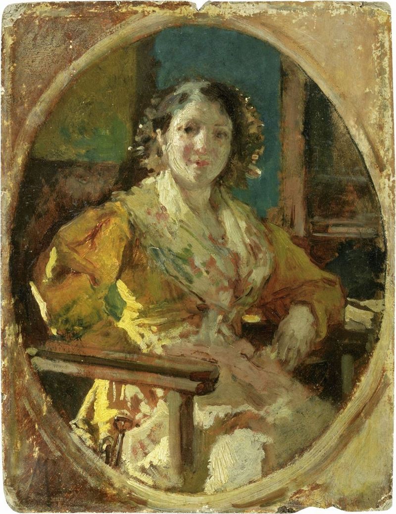 Mosè Bianchi - Figura Femminile