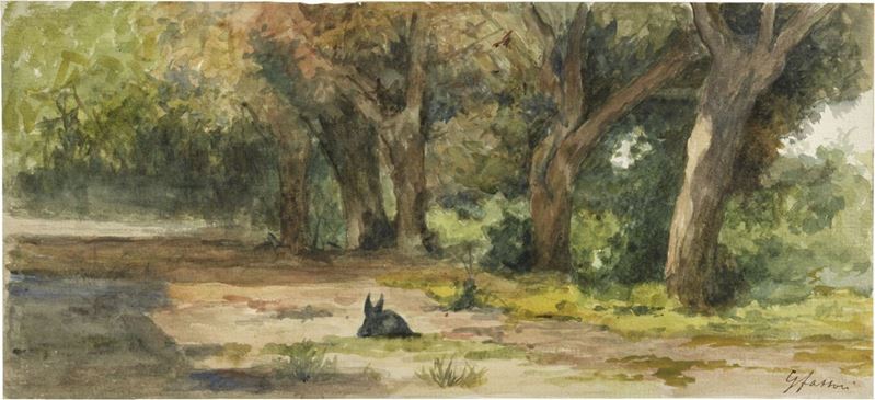 Giovanni Fattori - Al Sole nel Bosco