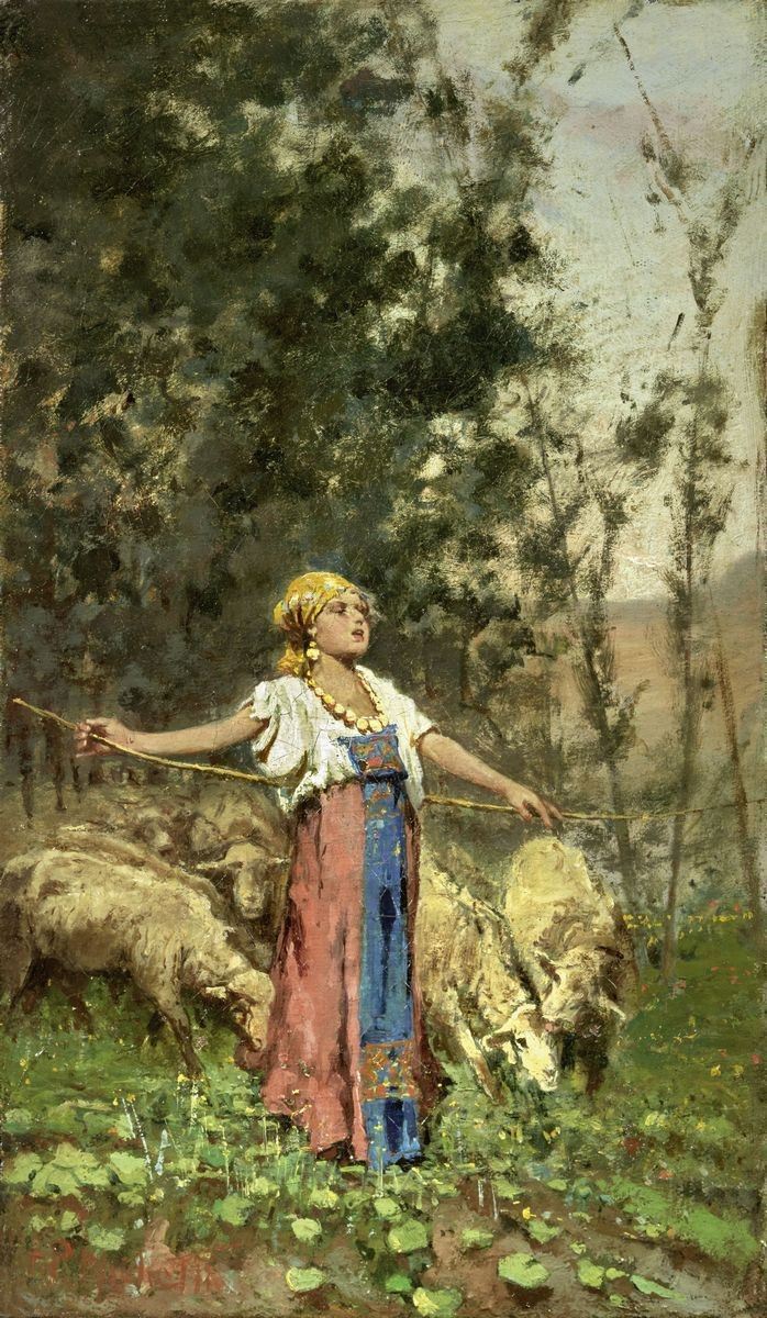 Francesco Paolo Michetti - Pastorella
