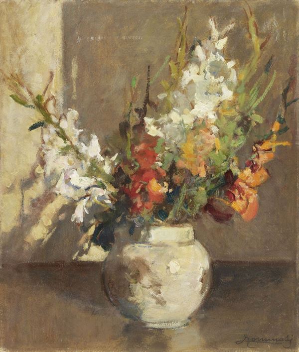 Ludovico Tommasi - Vaso con fiori