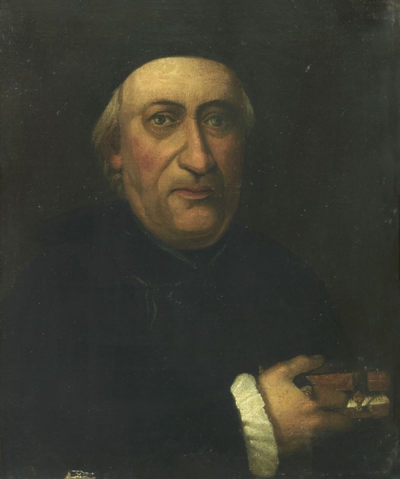 Scuola Lombardo-veneta Fine XVIII Secolo - Ritratto di Notaio