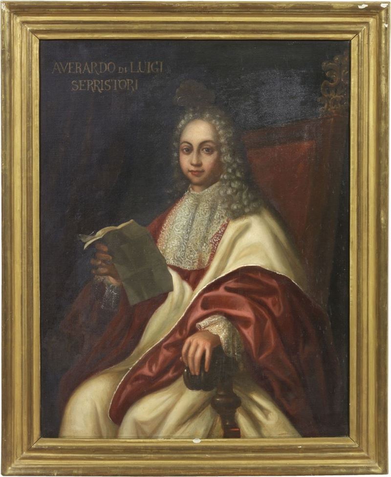 Scuola Fiorentina del XVIII Secolo - Ritratto di Averardo Serristori