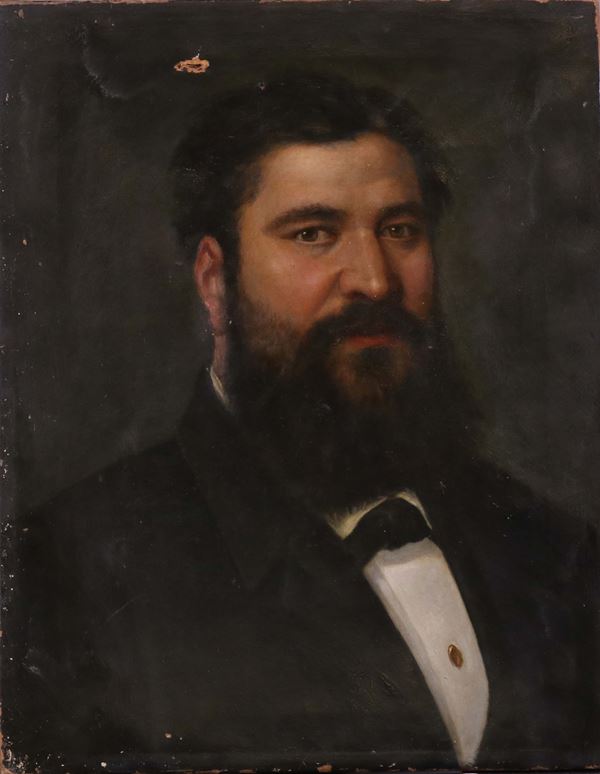 Ignoto del XIX secolo - Ritratto di gentiluomo