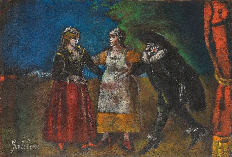 Franco Gentilini - Isabella, Rosetta e Signor Graziano