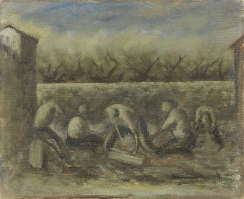 Ottone Rosai - Selciatori