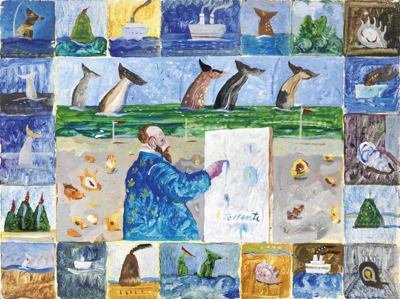 Antonio Possenti - Autoritratto sul Mare