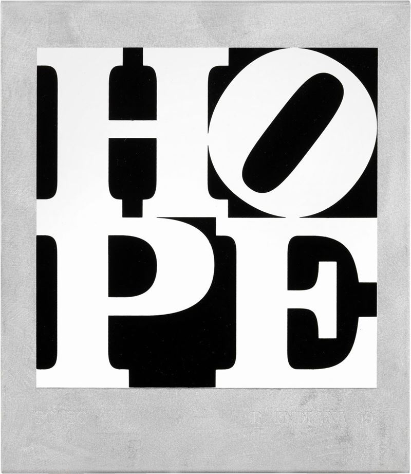 Robert Indiana - Metal Hope Book