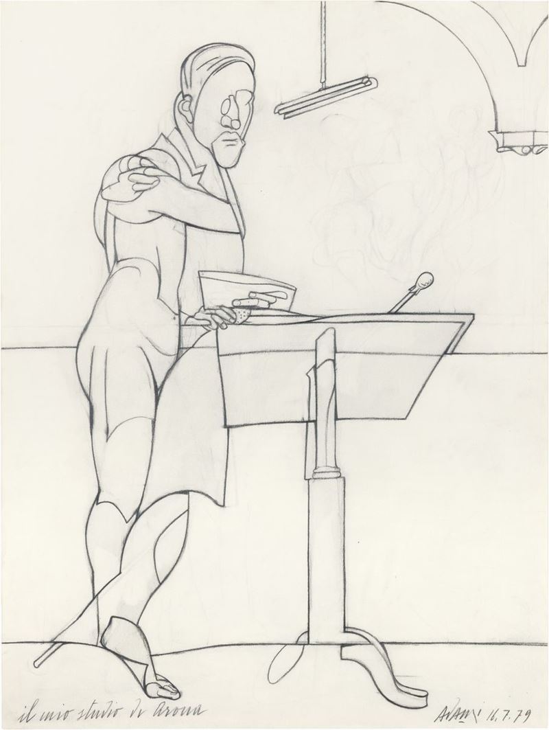 Valerio Adami - Il Mio Studio di Arona