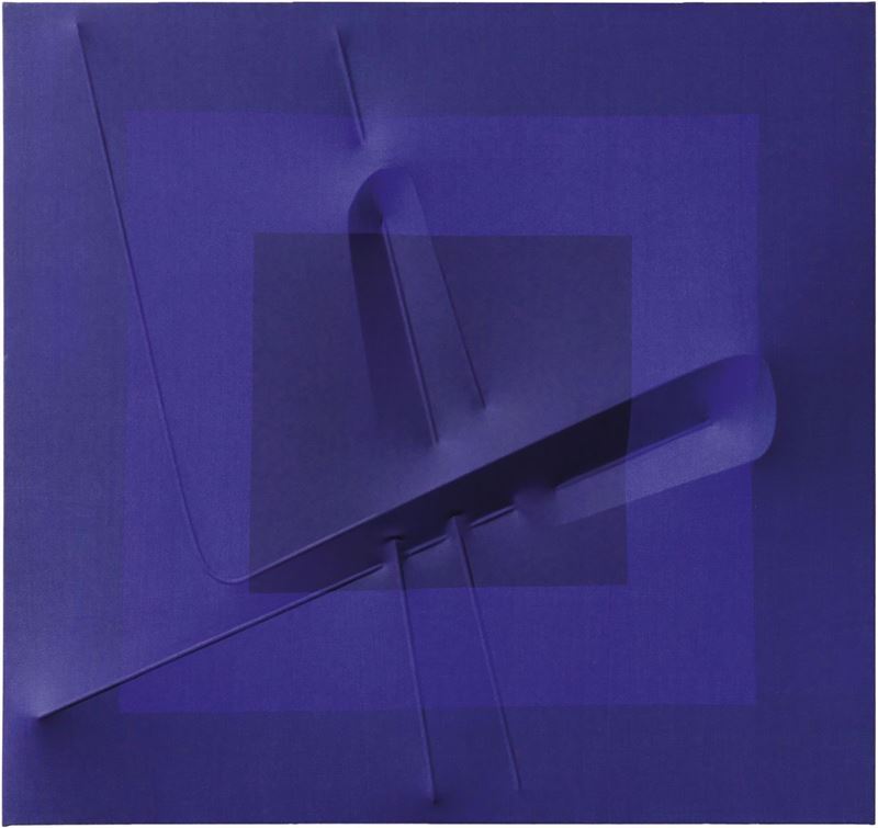 Agostino Bonalumi - Blu