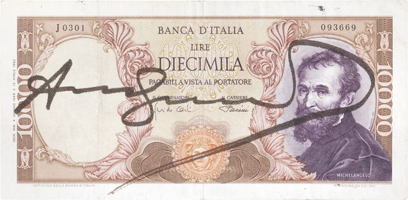 Andy Warhol - Diecimila Lire