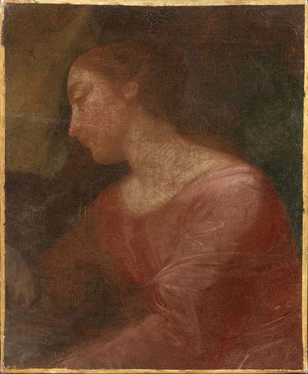 Scuola emiliana del XVII secolo - Ritratto di donna