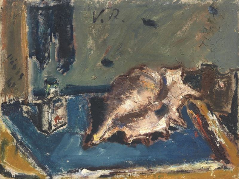 Filippo De Pisis - Natura Morta con Conchiglia