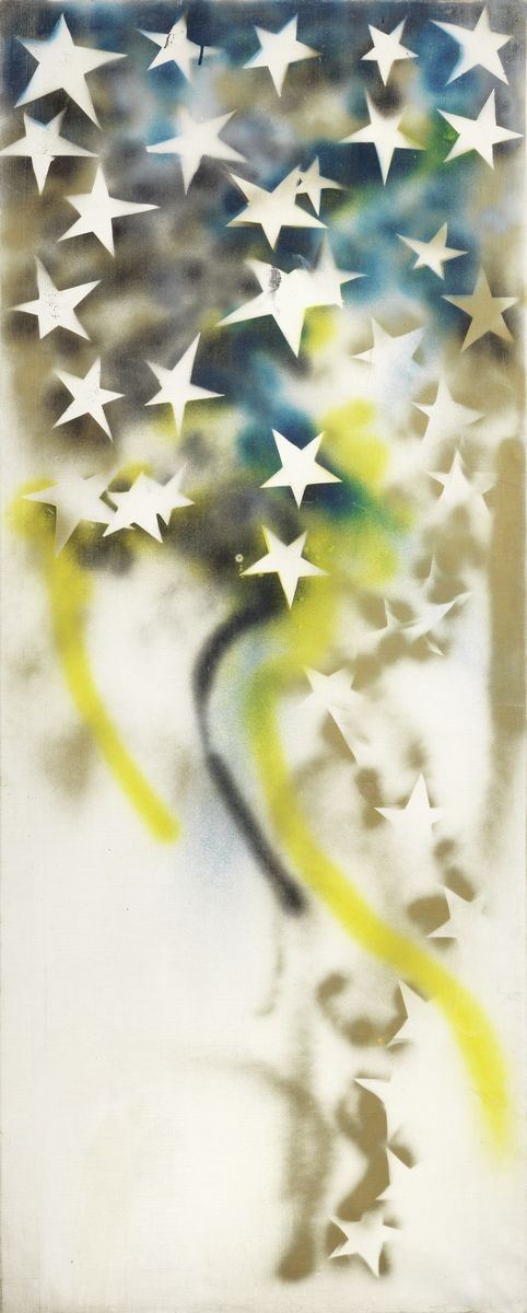 Mario Schifano - Senza Titolo (tutte Stelle)