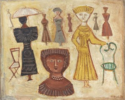 Promenade (promenade À la Femme En Noir)