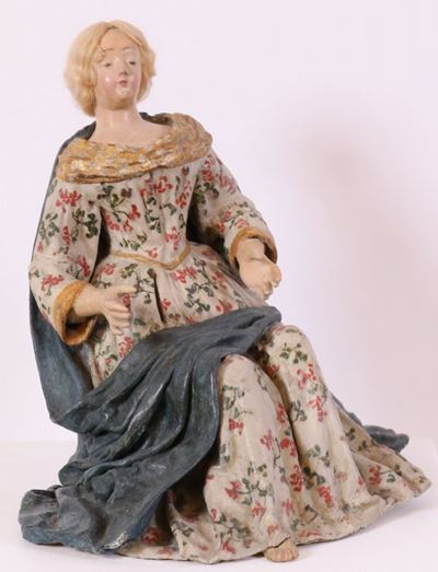 Scultura in Cartapesta Policroma