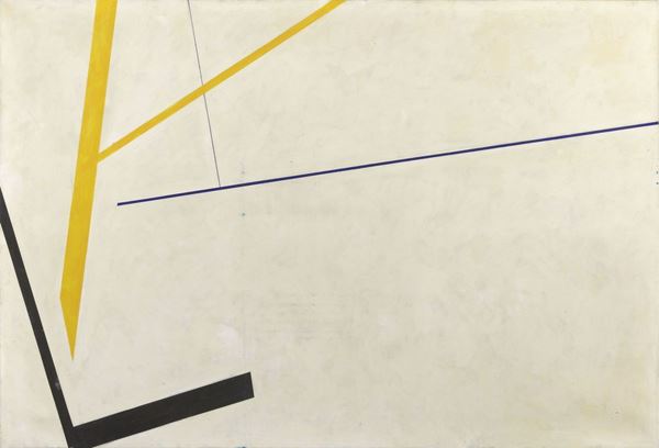 Gianfranco Pardi : Diagonale  (1982)  - Olio su tela - Asta ARTE MODERNA, CONTEMPORANEA E GRAFICA PARTE II - II - Casa d'aste Farsettiarte