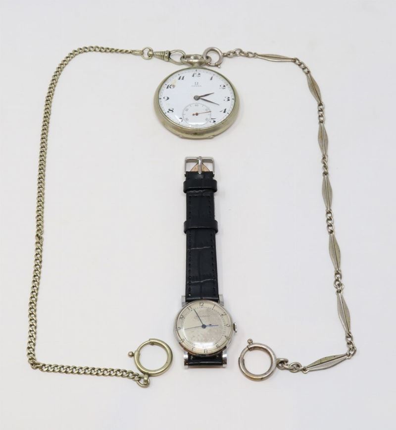 Orologio da Tasca Omega e Orologio da Polso Jaeger