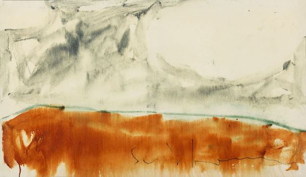 Mario Schifano : Senza titolo  (1972)  - Smalto su tela - Auction MODERN AND CONTEMPORARY ART - I - Casa d'aste Farsettiarte