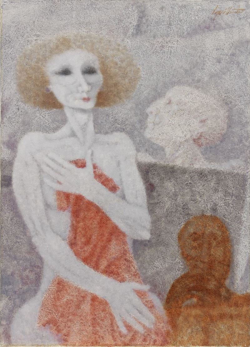 Remo Squillantini - Nudo Rosso