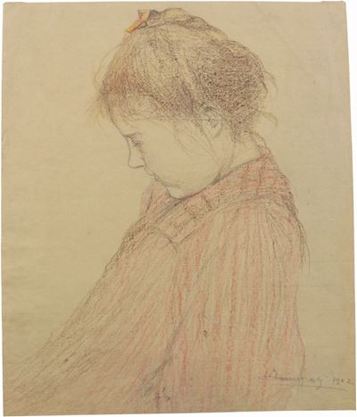 Fanciulla di Profilo