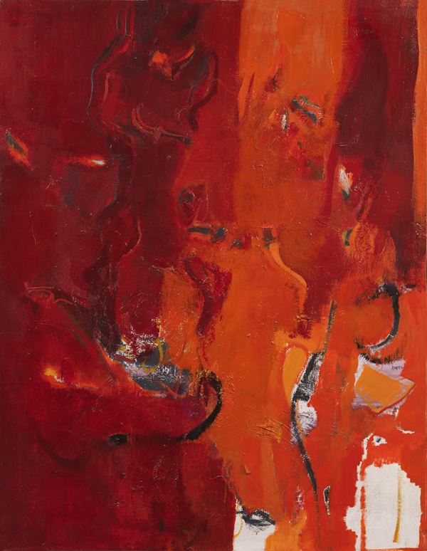 Piero Ruggeri : Pittura  (1962)  - Olio su tela - Asta ARTE MODERNA, CONTEMPORANEA E GRAFICA PARTE II - II - Casa d'aste Farsettiarte