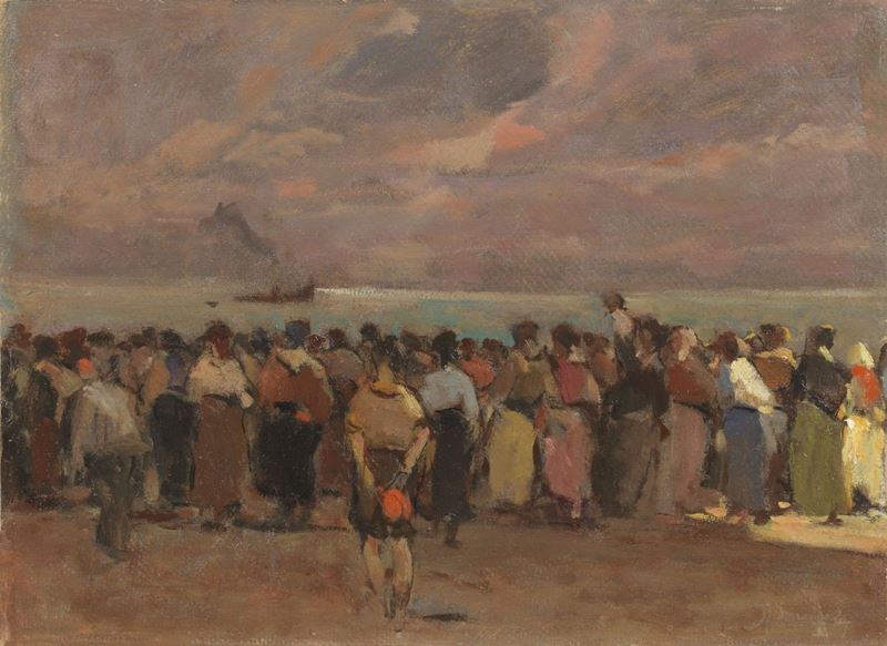 Ludovico Tommasi - L'affondamento del Vapore