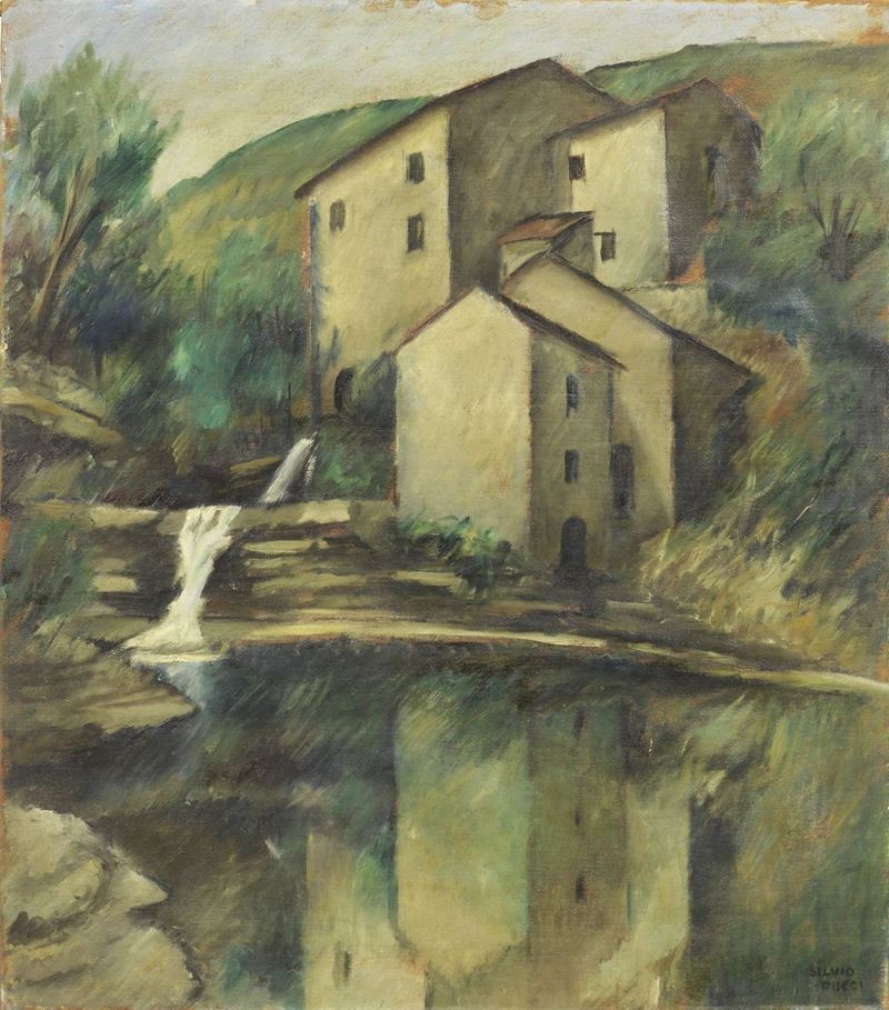 Silvio Pucci - Case sul Fiume