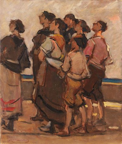 Ragazzi che Guardano il Cielo