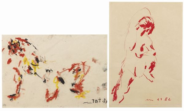 Otto M&#252;hl : Due opere  - Auction MODERN AND CONTEMPORARY ART - I - Casa d'aste Farsettiarte