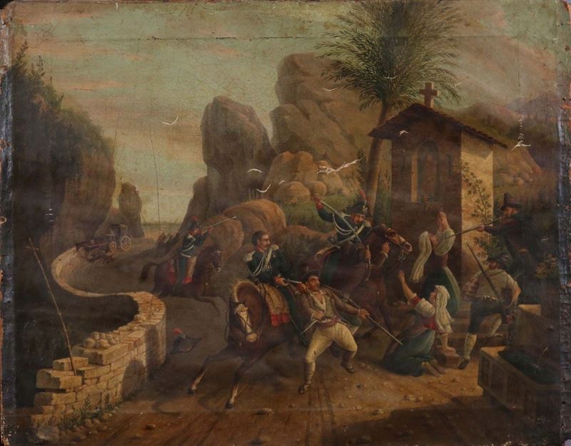 Ignoto del XIX Secolo - L'arresto