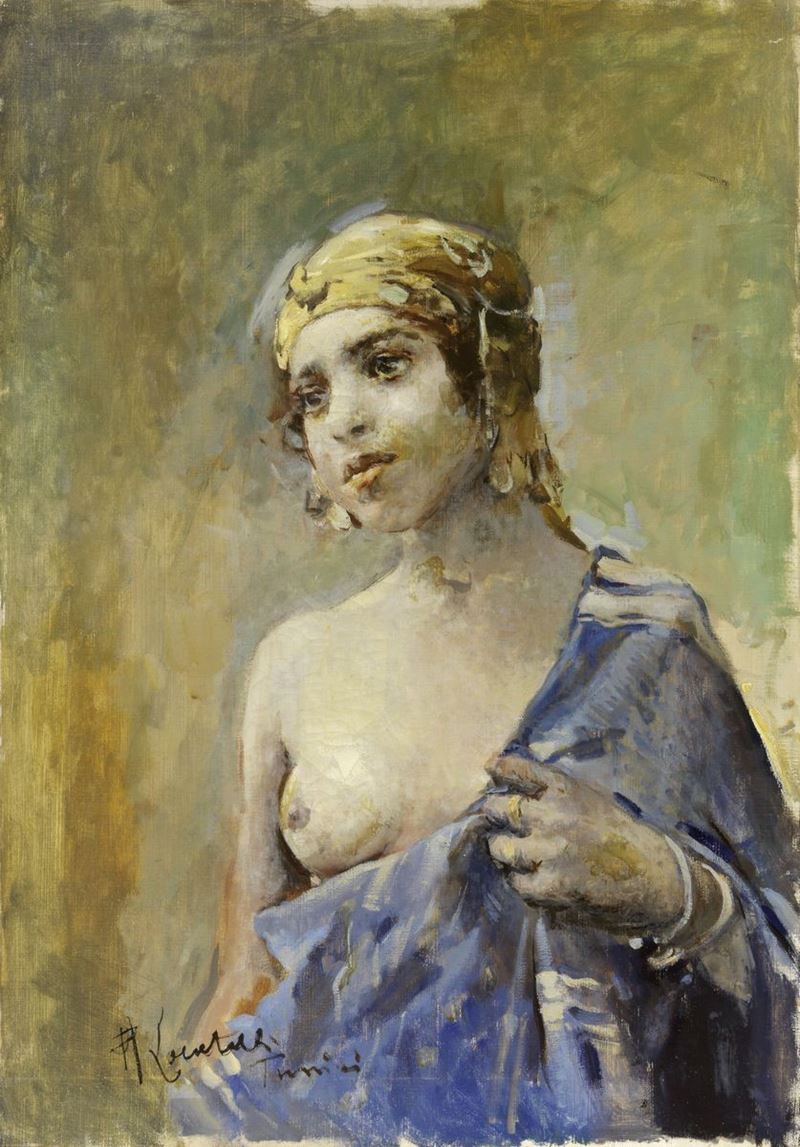 Romualdo Locatelli - Ragazza Tunisina