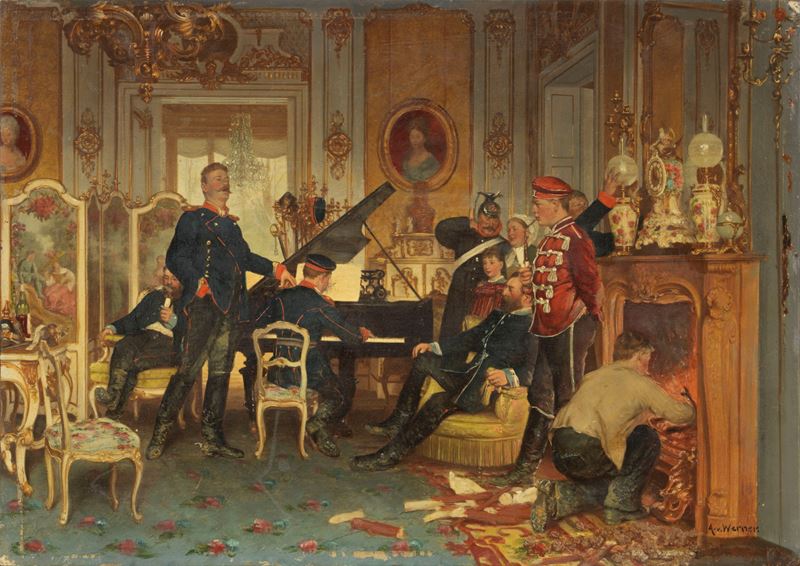 Anton Von Werner - Il Concerto