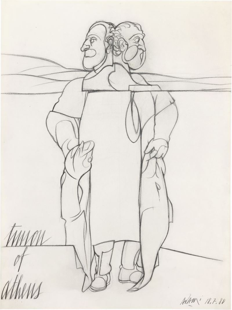 Valerio Adami - Timon Of Athens