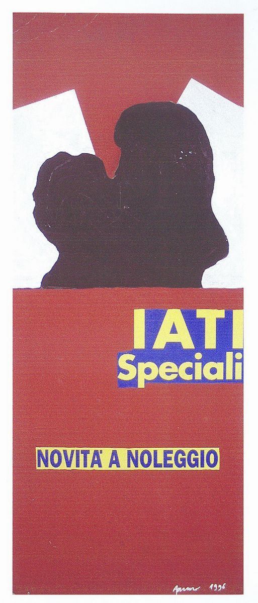 Sarenco : Iati speciali  (1996)  - Tecnica mista e collage su cartoni sagomati - Auction CONTEMPORARY ART FROM A PARTICULAR COLLECTION - Casa d'aste Farsettiarte