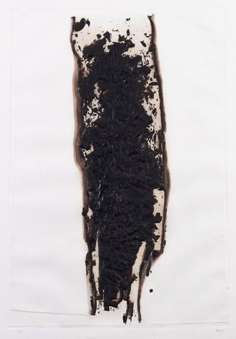 Alberto Burri - Combustione