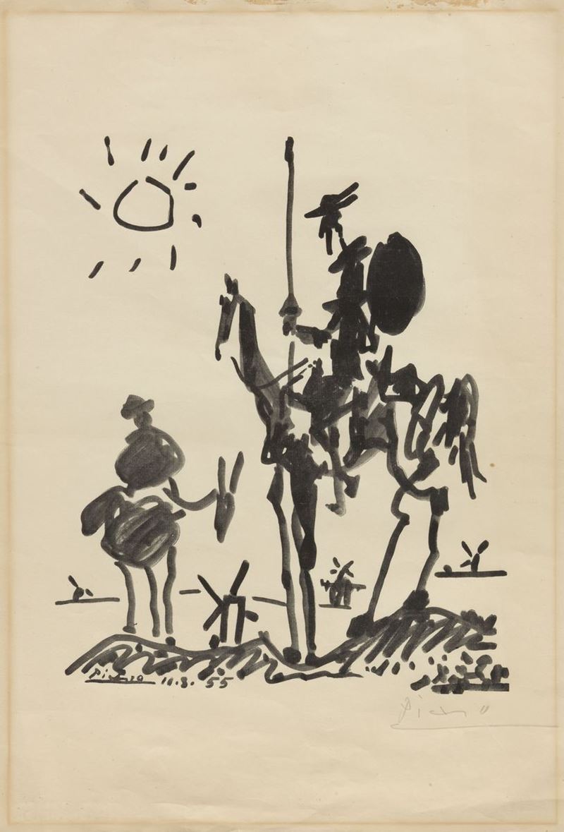 Pablo Picasso - Don Chisciotte