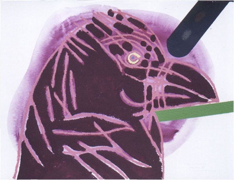 Concetto Pozzati - La Sentinella