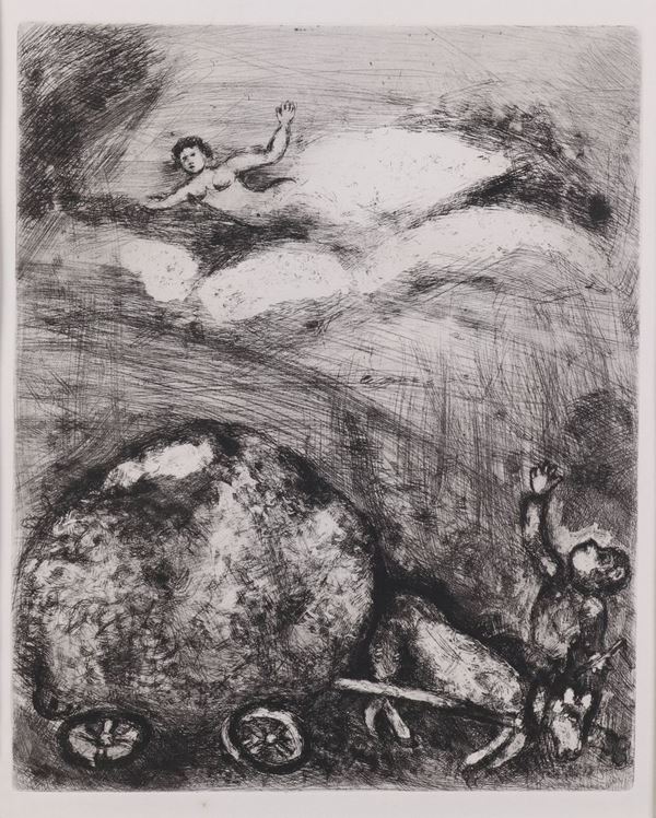 Marc Chagall - Le chartier embourbé