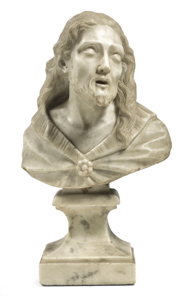 Scuola veneta inizio XVII secolo - Busto di Cristo