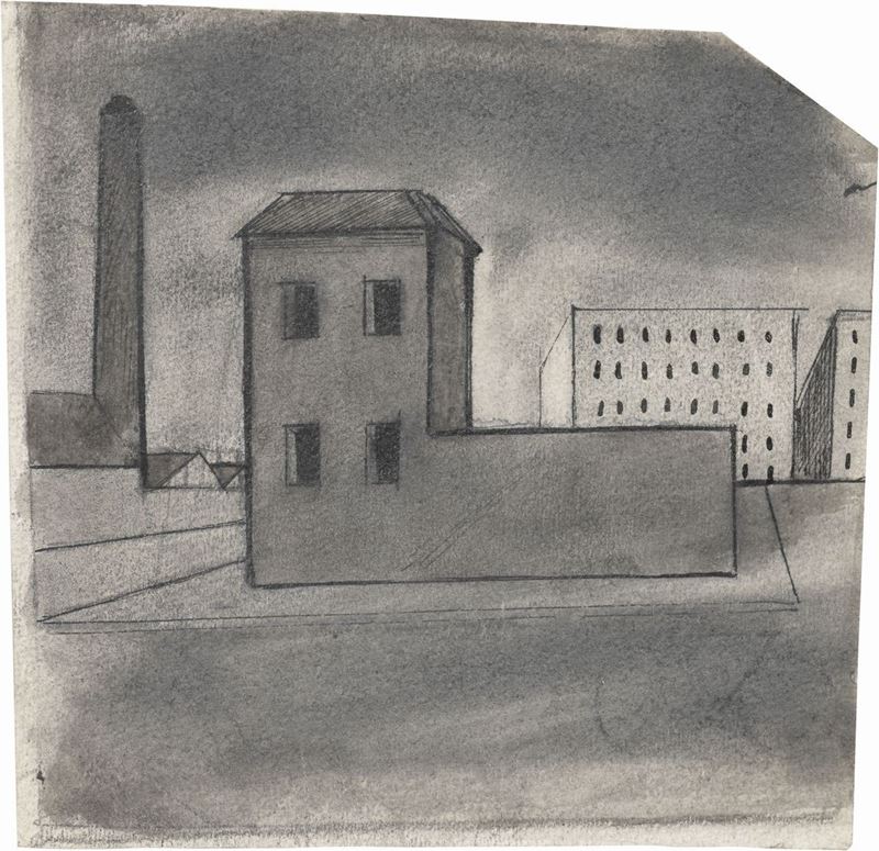 Mario Sironi - Paesaggio Urbano