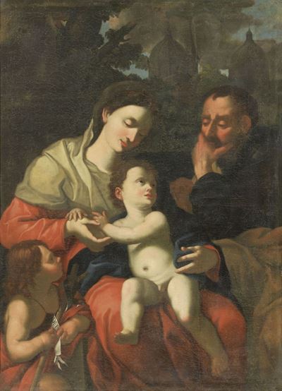 Sacra Famiglia con San Giovannino