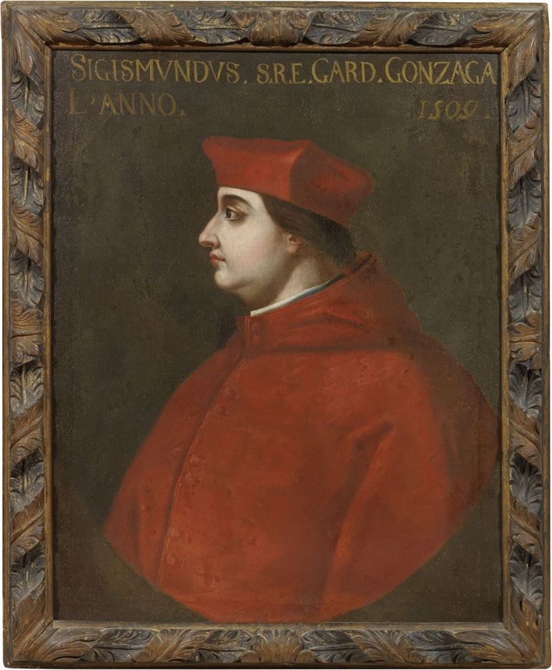 Scuola Toscana del XVII Secolo - Ritratto del Cardinale Gonzaga